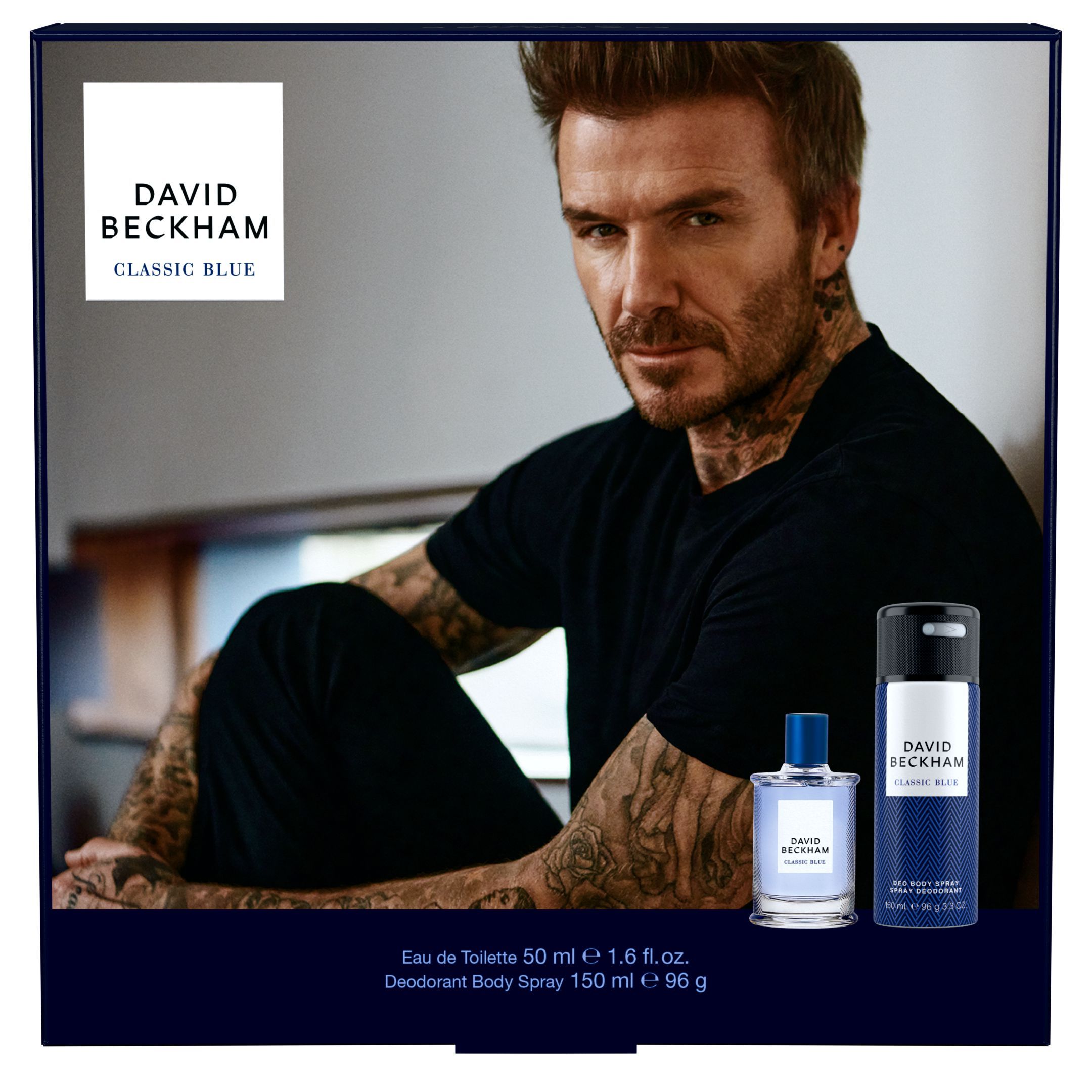 Drogerie a kosmetika - Vánoční balíček DB CLASSIC BLUE EDT 50ml + DEO 150ml