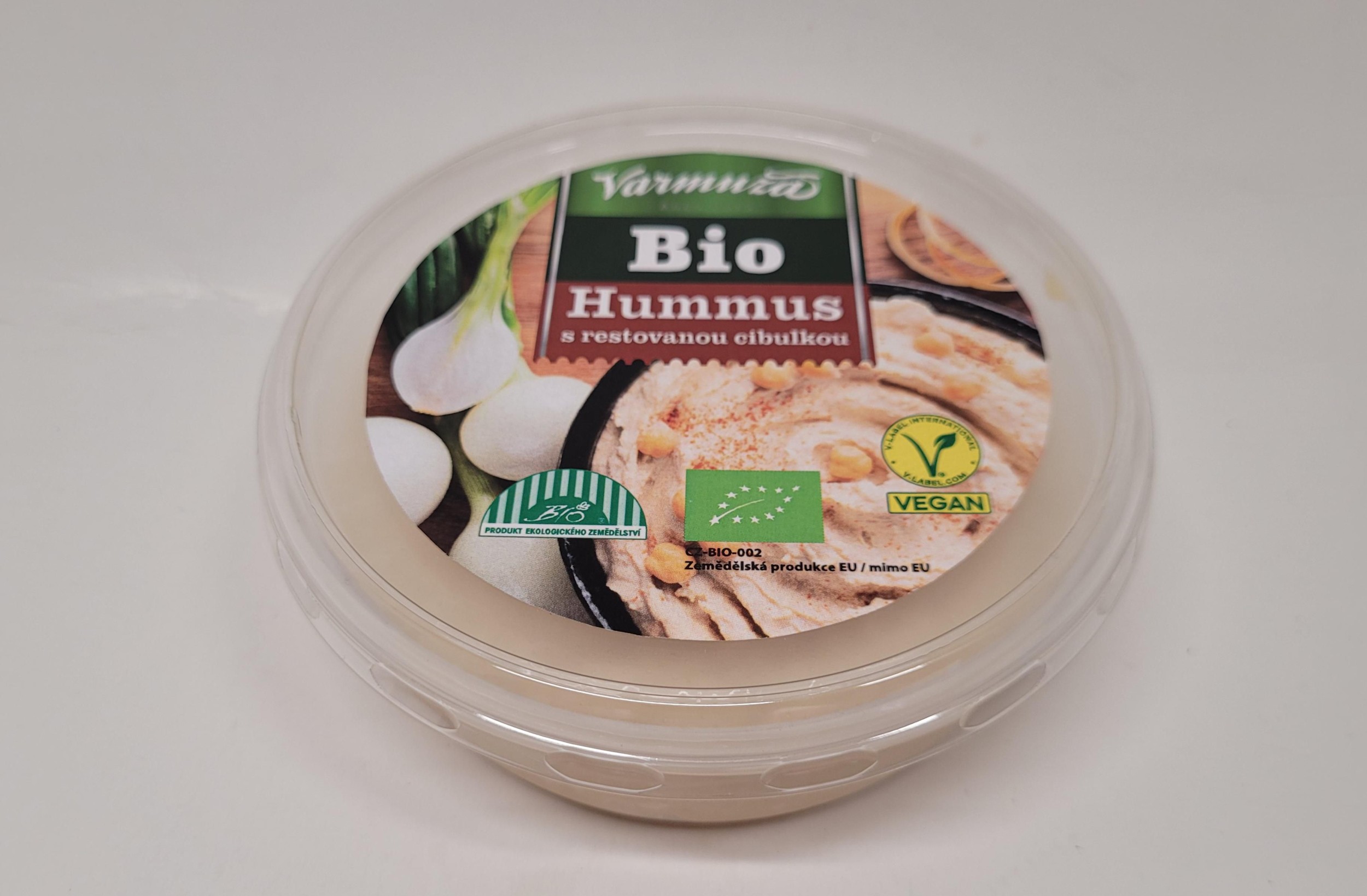 Zdravý svět - Varmuža BIO Hummus s restovanou cibulkou 200g