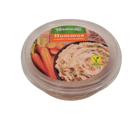 Zdravý svět - Varmuža Hummus s mrkví a koriandrem 200g