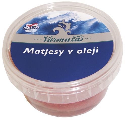 Uzeniny a lahůdky - Varmuža Matjesy v oleji 200 g