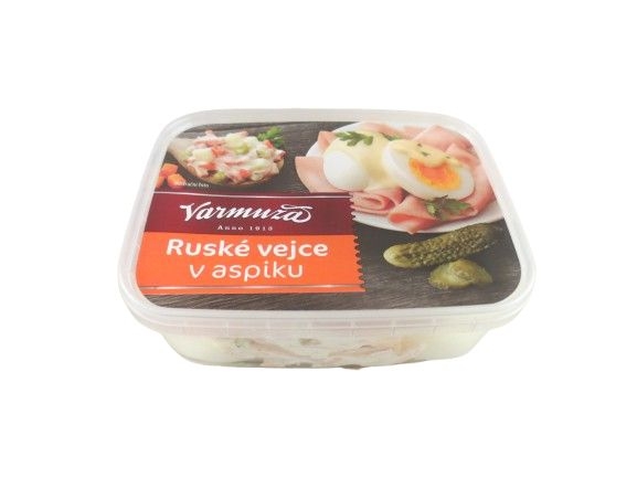 Uzeniny a lahůdky - Varmuža Ruské vejce v aspiku 200 g