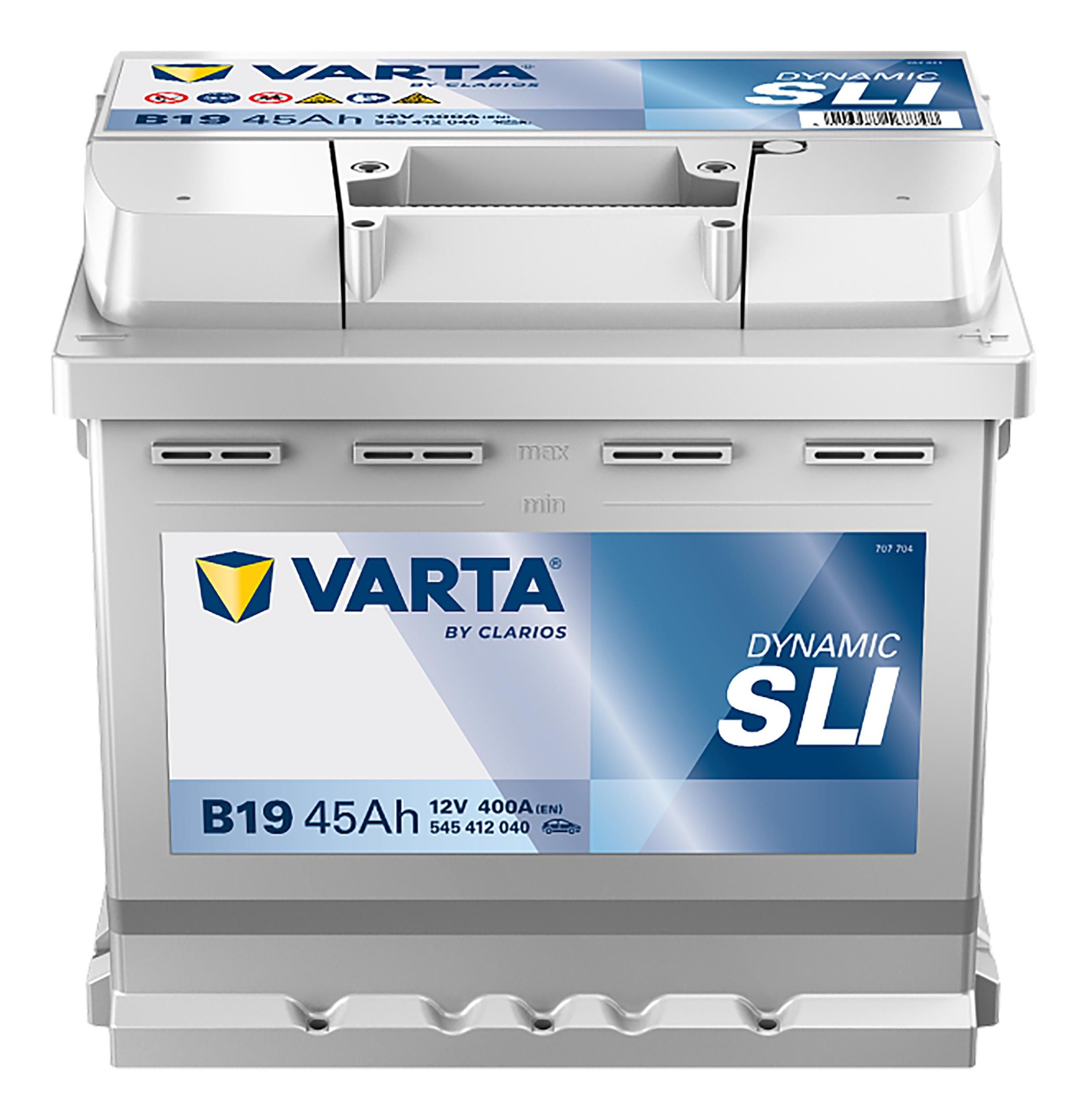 Auto-moto - Varta Autobaterie 45AH Black Dynamic 12V, B19