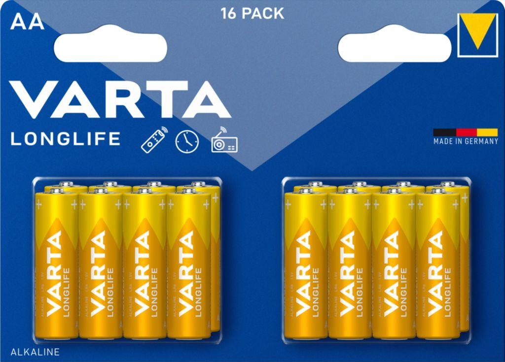 Elektro - Varta Baterie AA Longlife 16 ks