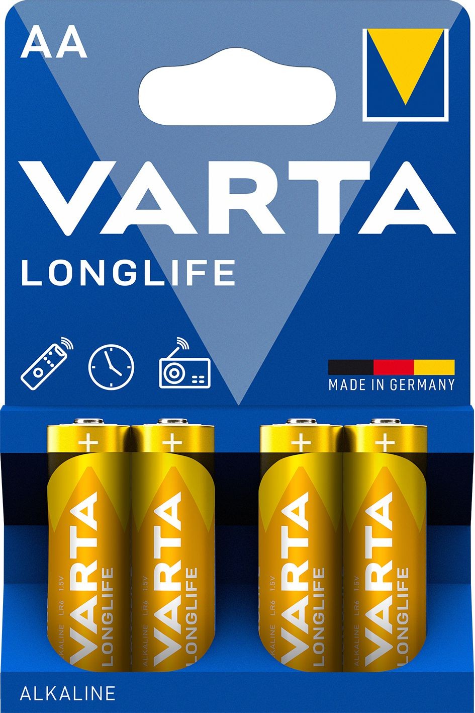 Elektro - Varta Baterie AA longlife 4 ks