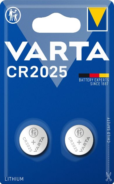 Elektro - Varta Baterie CR2025 Electronics 2ks