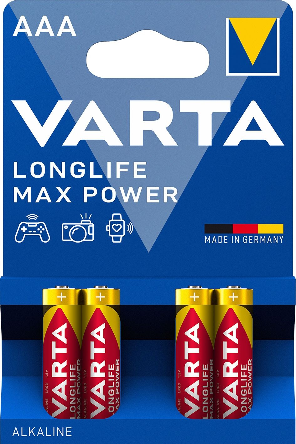 Elektro - Varta Longlife Max Power AAA BLI 4 ks