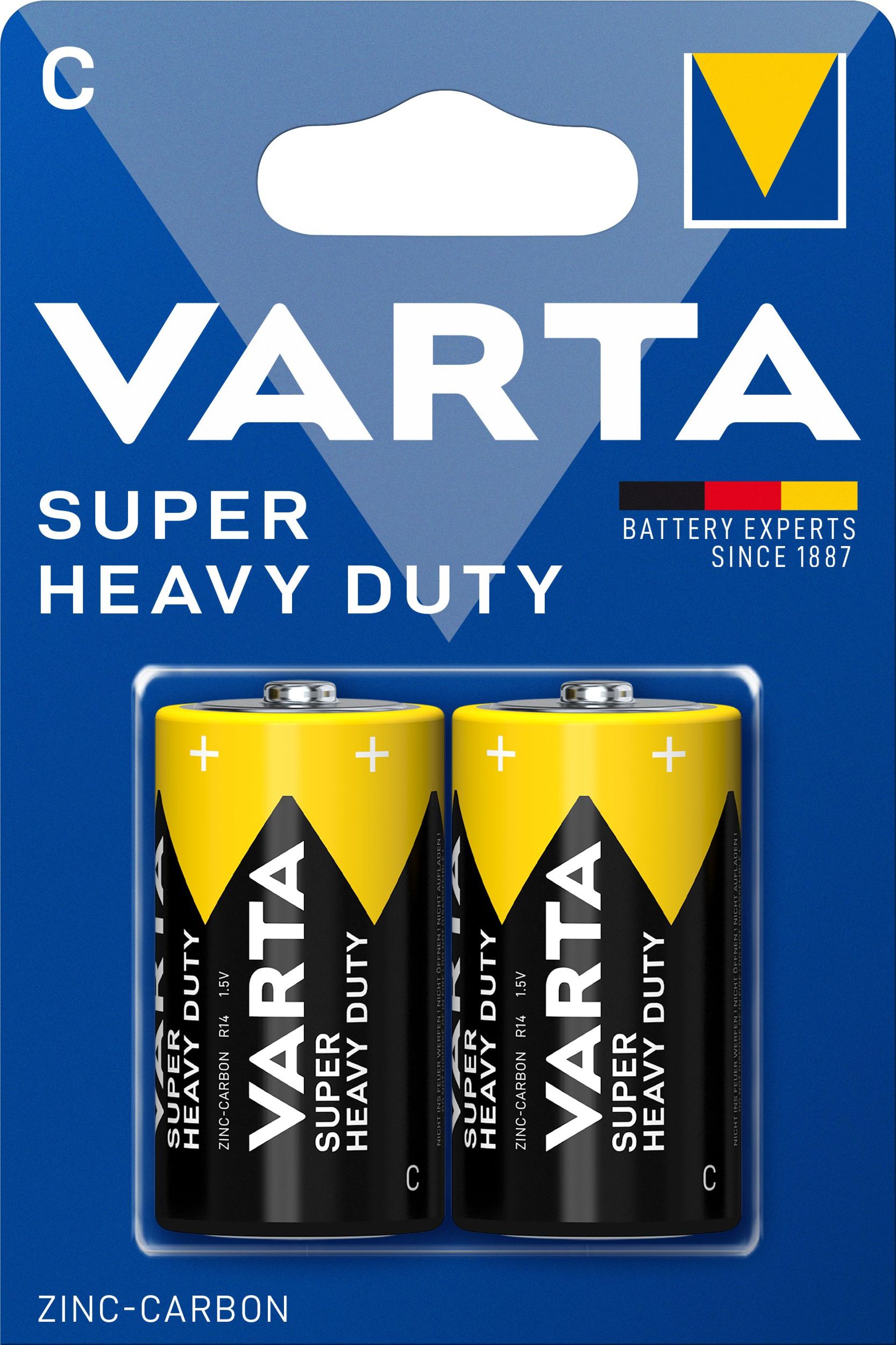 Elektro - Varta Zinko-uhlíkové baterie Superlife C 2 ks