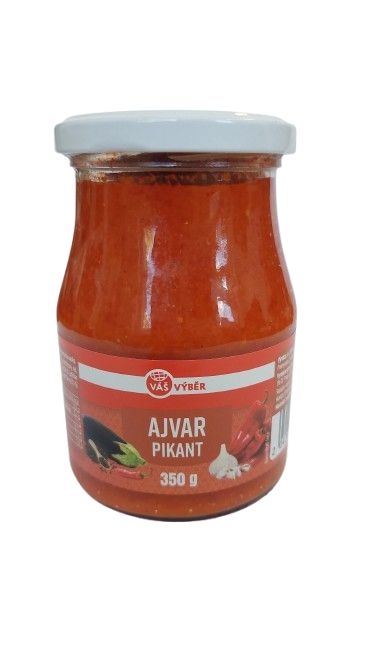 Trvanlivé potraviny - Váš Výběr Ajvar pikant 350g