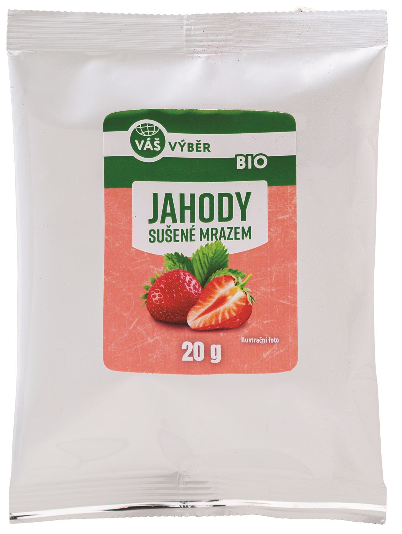 Zdravý svět - Váš Výběr Bio Jahody lyofilizované 20g