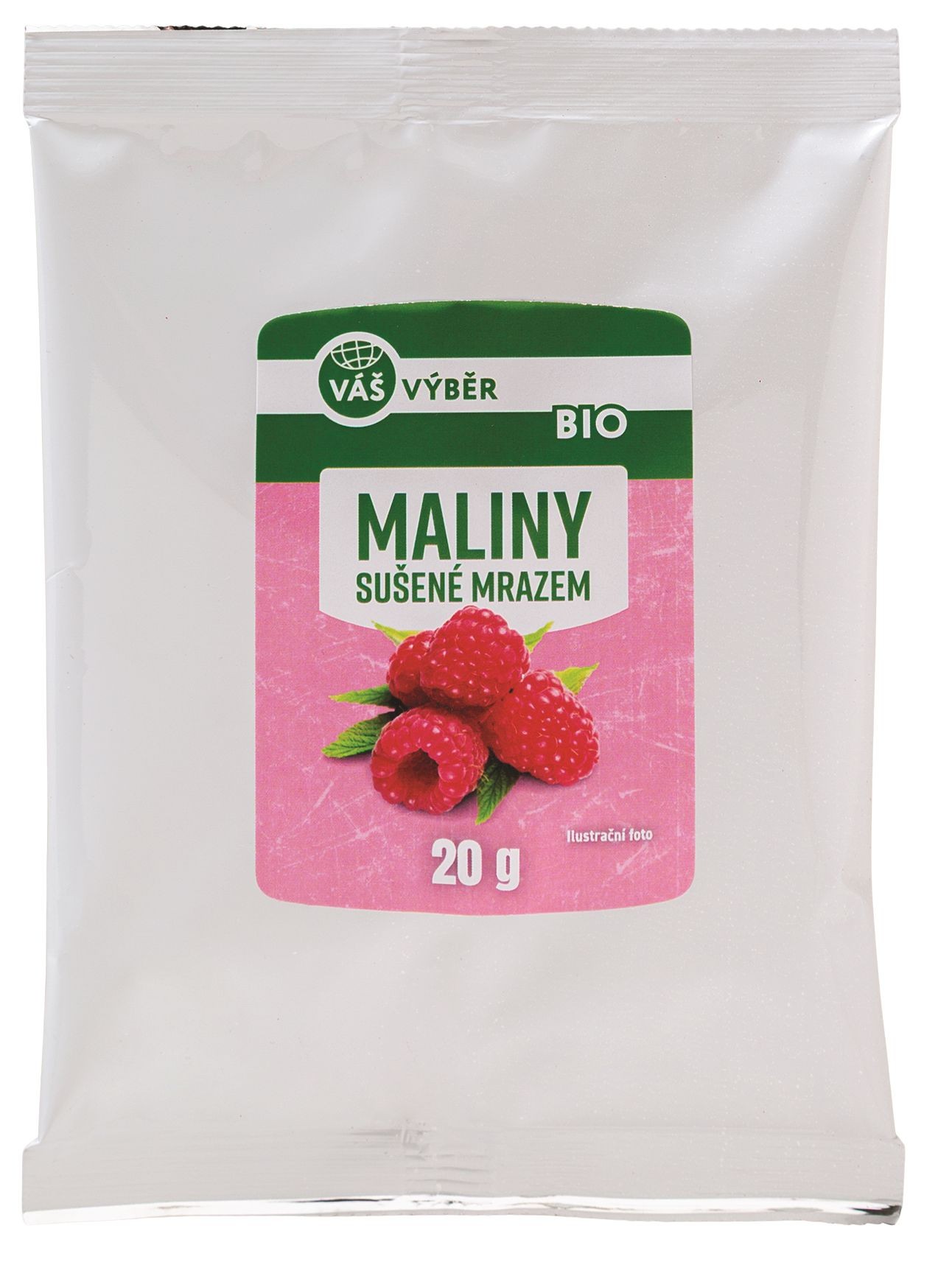 Zdravý svět - Váš Výběr Bio Maliny lyofilizované 20g