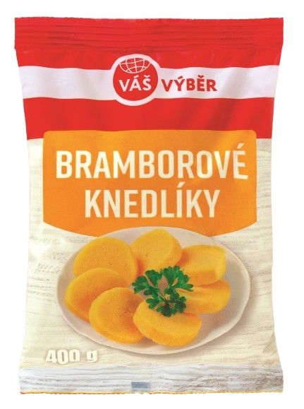 Trvanlivé potraviny - Váš Výběr Bramborové knedlíky 400 g