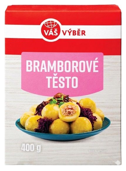 Trvanlivé potraviny - Váš Výběr Bramborové těsto 400g