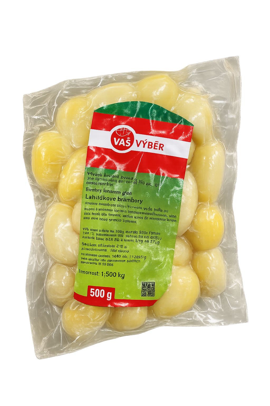 Ovoce a zelenina - Váš Výběr Brambory vařené loupané lahůdkové 500g