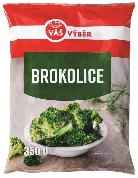 Mražené potraviny - Váš Výběr Brokolice mražená 350g