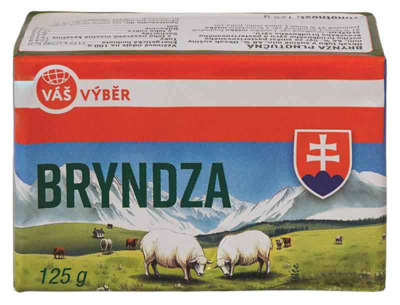 Mléčné a chlazené - Váš Výběr Bryndza 125g