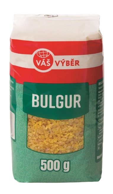 Trvanlivé potraviny - Váš Výběr Bulgur 500 g