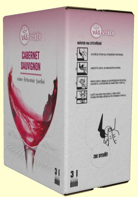 Váš výběr Cabernet Sauvignon 3L BiB-0