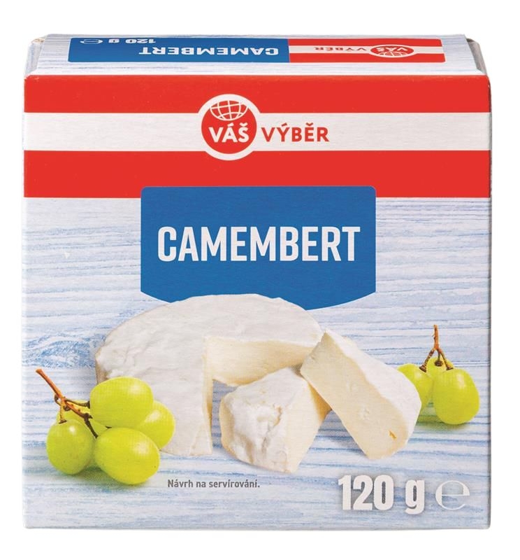 Mléčné a chlazené - Váš Výběr Camembert 120g