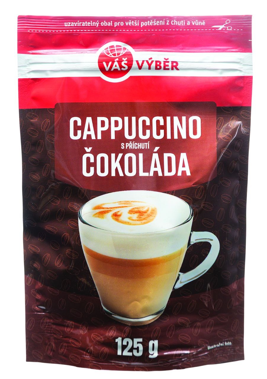 Nápoje - Váš Výběr Cappuccino Čokoláda 125g