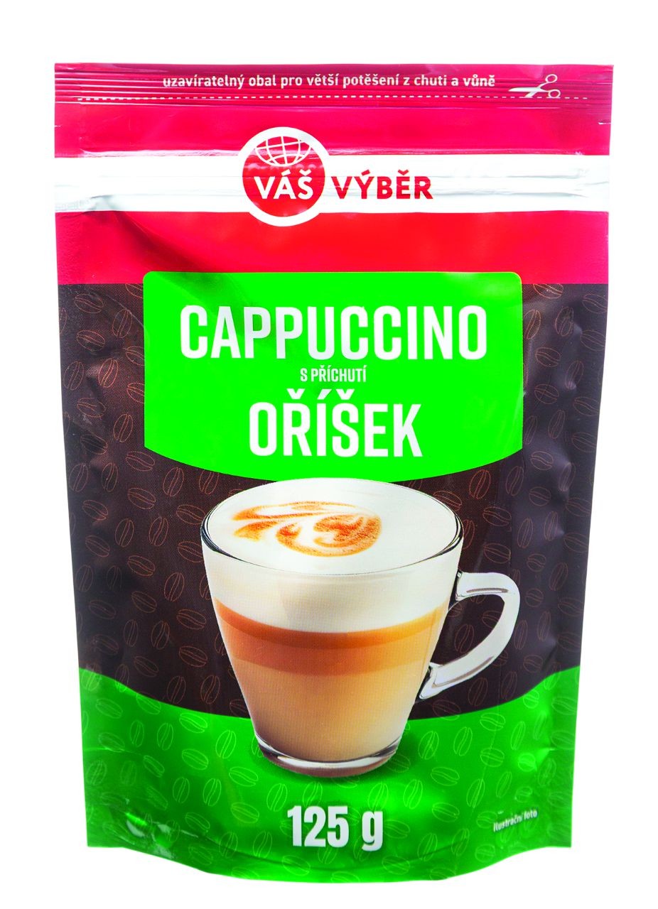 Nápoje - Váš Výběr Cappuccino Oříšek 125g