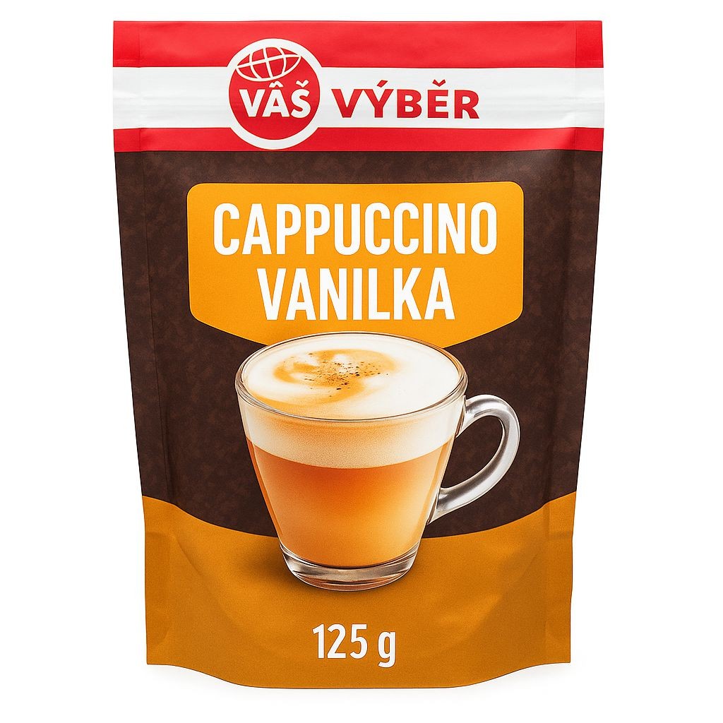 Nápoje - Váš Výběr Cappuccino Vanilka 125g