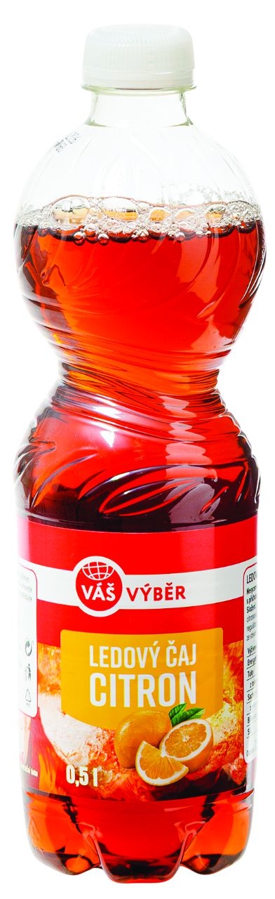 Nápoje - Váš Výběr Černý čaj citron 0,5l