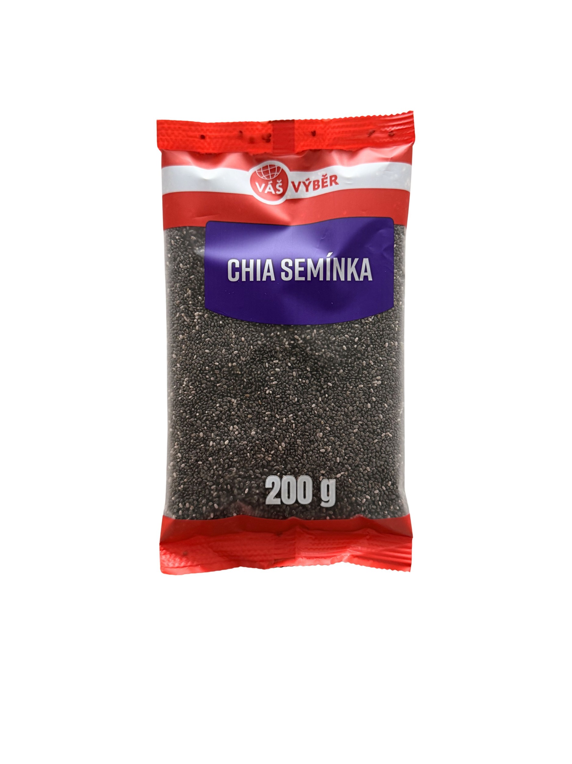 Trvanlivé potraviny - Váš Výběr Chia semínka 200g