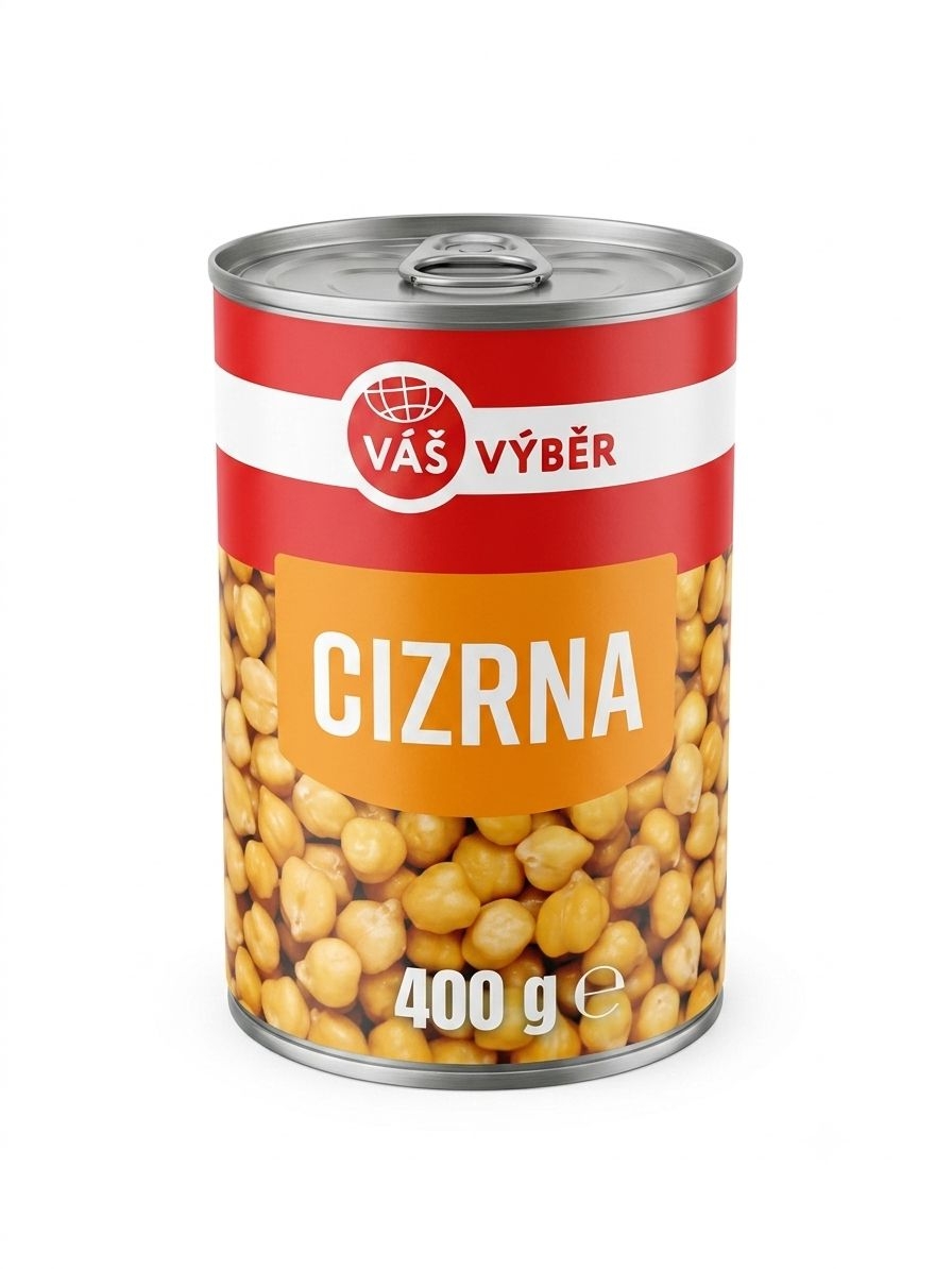 Trvanlivé potraviny - Váš Výběr Cizrna 420g