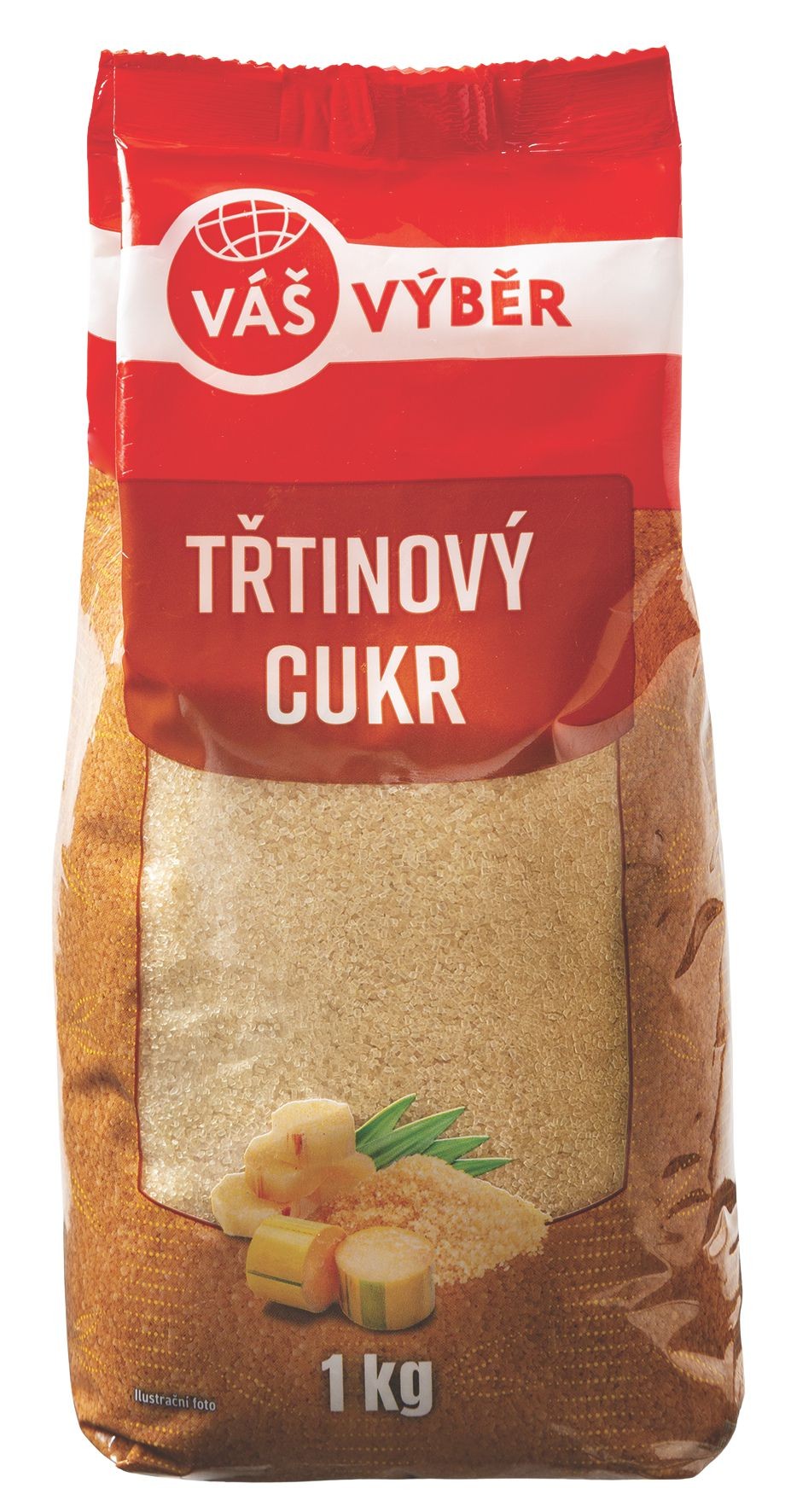 Trvanlivé potraviny - Váš Výběr Cukr Dry Demerara třtina 1kg