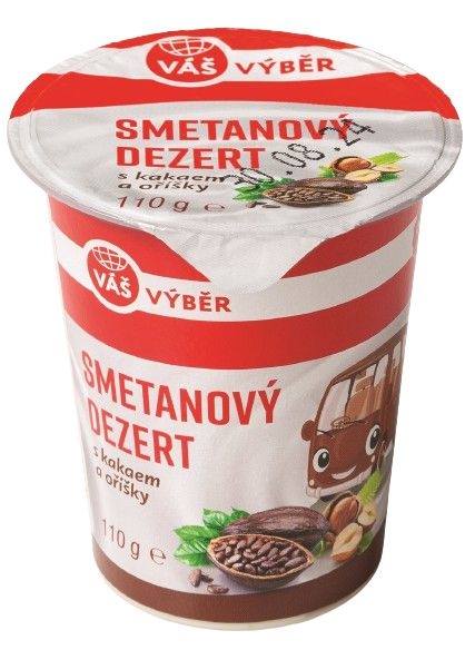 Mléčné a chlazené - Váš Výběr Dětský dezert oříškový 110 g