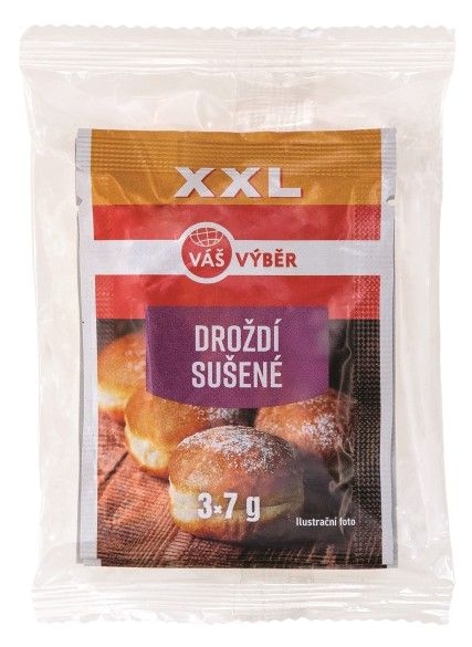 Trvanlivé potraviny - Váš Výběr Droždí sušené XXL 3x7g