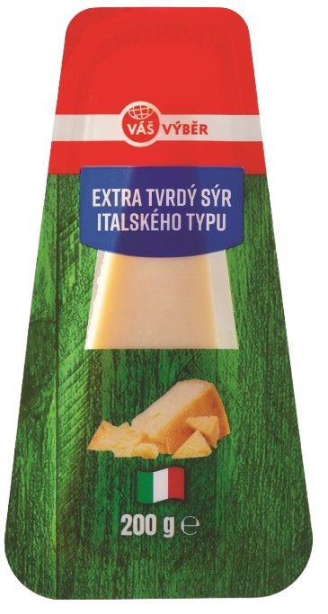 Mléčné a chlazené - Váš Výběr extra tvrdý sýr 200g