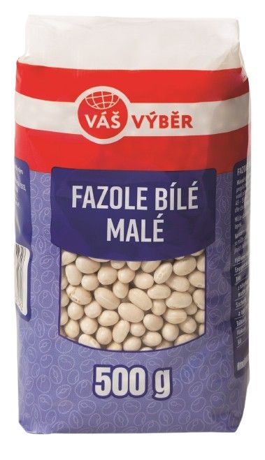 Trvanlivé potraviny - Váš Výběr Fazole bílé malé 500 g