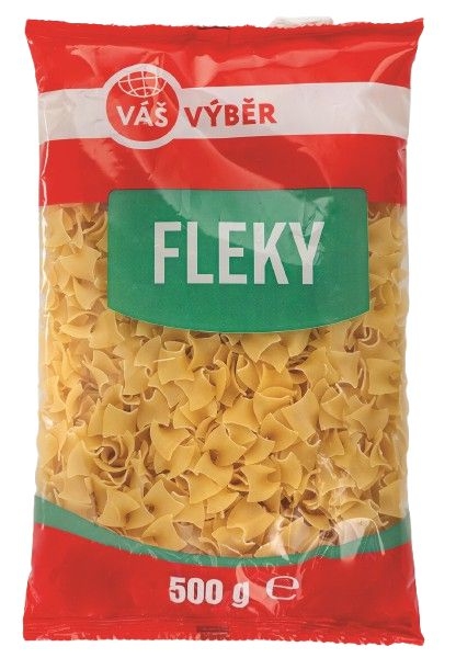 Trvanlivé potraviny - Váš Výběr Fleky velké bezvaječné 500g