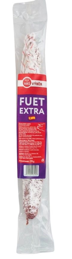 Uzeniny a lahůdky - Váš Výběr Fuet Extra 170 g