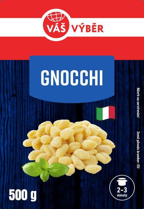 Hotová jídla - Váš Výběr Gnocchi bramborové 500g