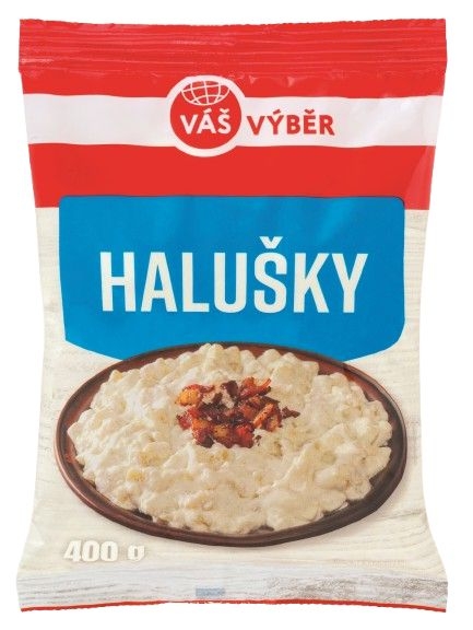 Trvanlivé potraviny - Váš Výběr Halušky 400 g