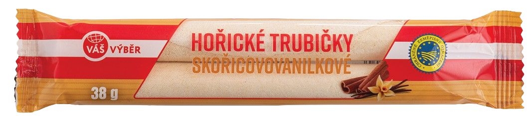 Trvanlivé potraviny - Váš Výběr Hořické trubičky skořicovovanilkové 38g