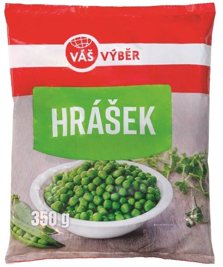 TOP produkty - Váš Výběr Hrášek hluboce zmrazený mražený 350g