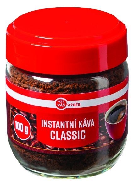 Nápoje - Váš Výběr Instantní káva CLASSIC 100g