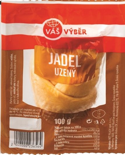 Mléčné a chlazené - Váš Výběr Jadel uzený 100g