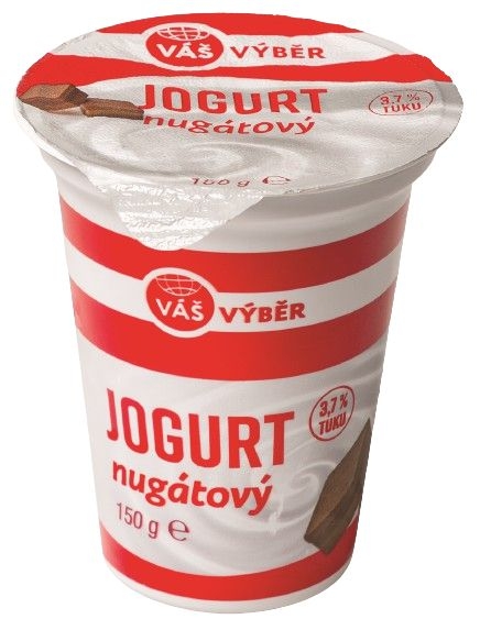 Mléčné a chlazené - Váš Výběr Jogurt nugát 150g