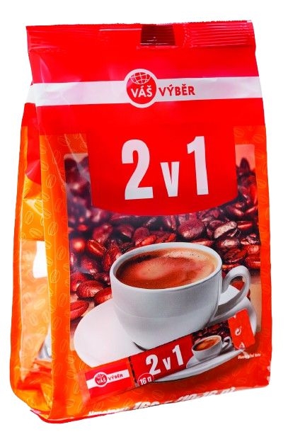 Nápoje - Váš Výběr Kávová specialita 2v1 160g