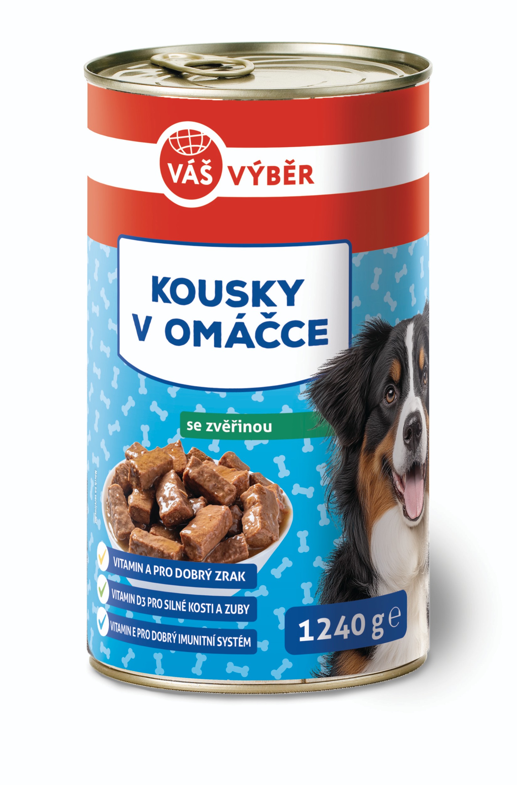Svět zvířat - Váš výběr kousky zvěřina omáčka 1240g