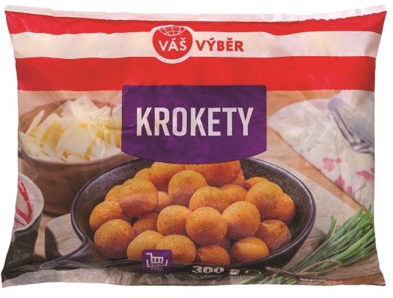 Mražené potraviny - Váš Výběr Krokety mražené 300 g