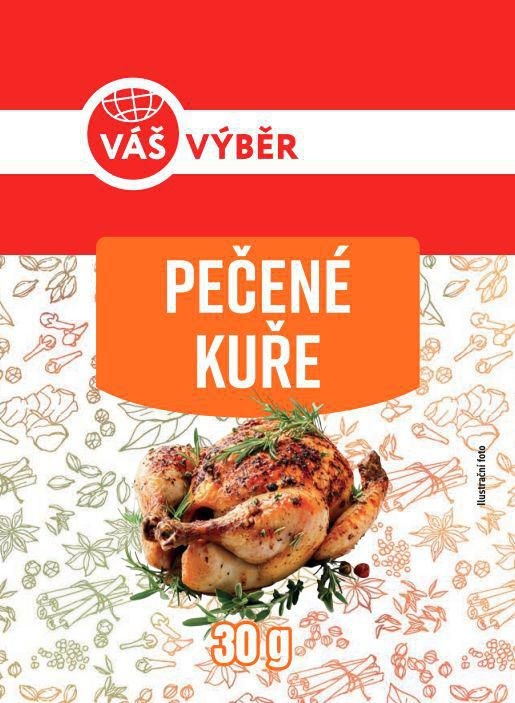 Trvanlivé potraviny - Váš Výběr Kuře pečené  30g