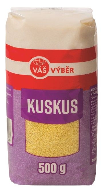 Trvanlivé potraviny - Váš Výběr Kuskus 500 g