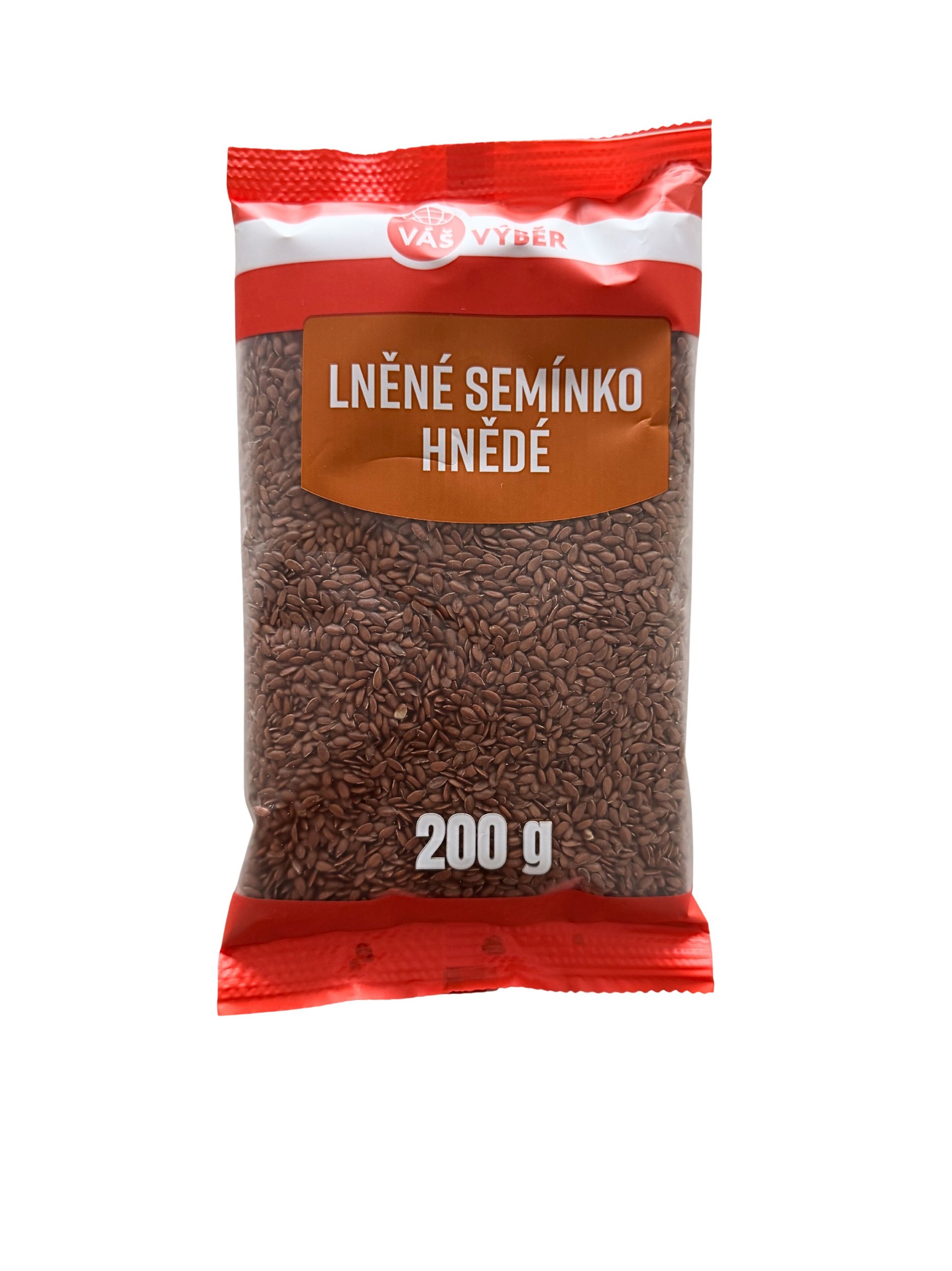 Trvanlivé potraviny - Váš Výběr Lněné semínko hnědé 200g