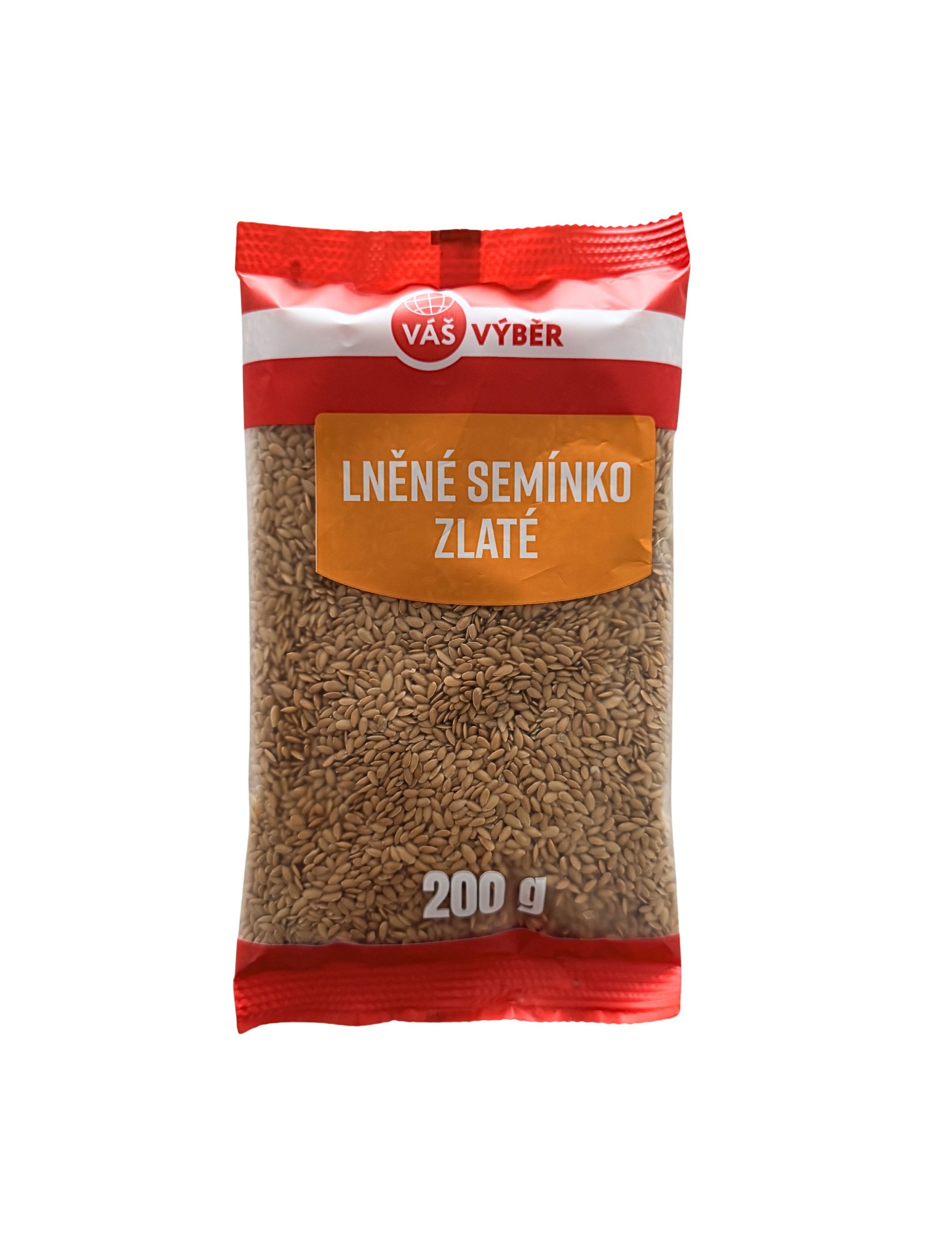 Trvanlivé potraviny - Váš Výběr Lněné semínko zlaté 200g