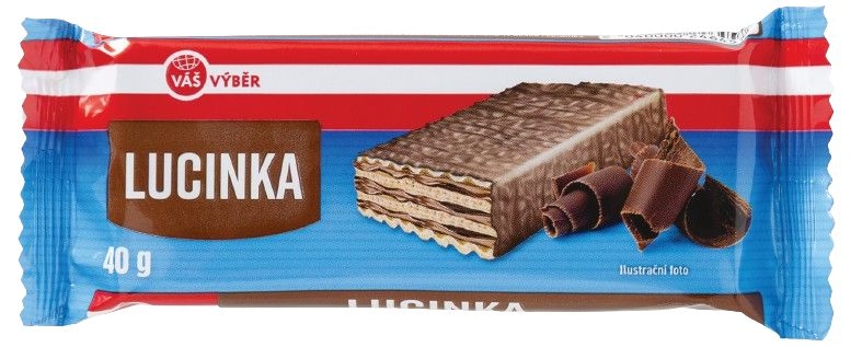 Trvanlivé potraviny - Váš Výběr Lucinka čokoládová 40g